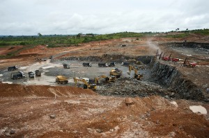 Obra de construção da hidrelétrica Belo Monte. Foto: PacGov
