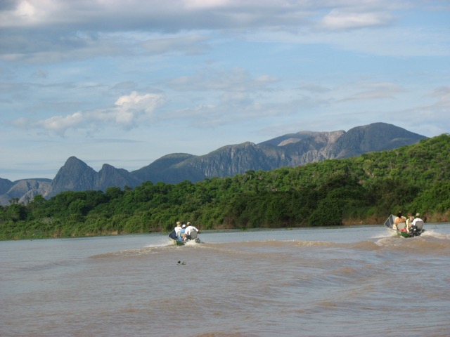 Serra do Amolar vista do rio São Lourenço. Foto: Arquivo.