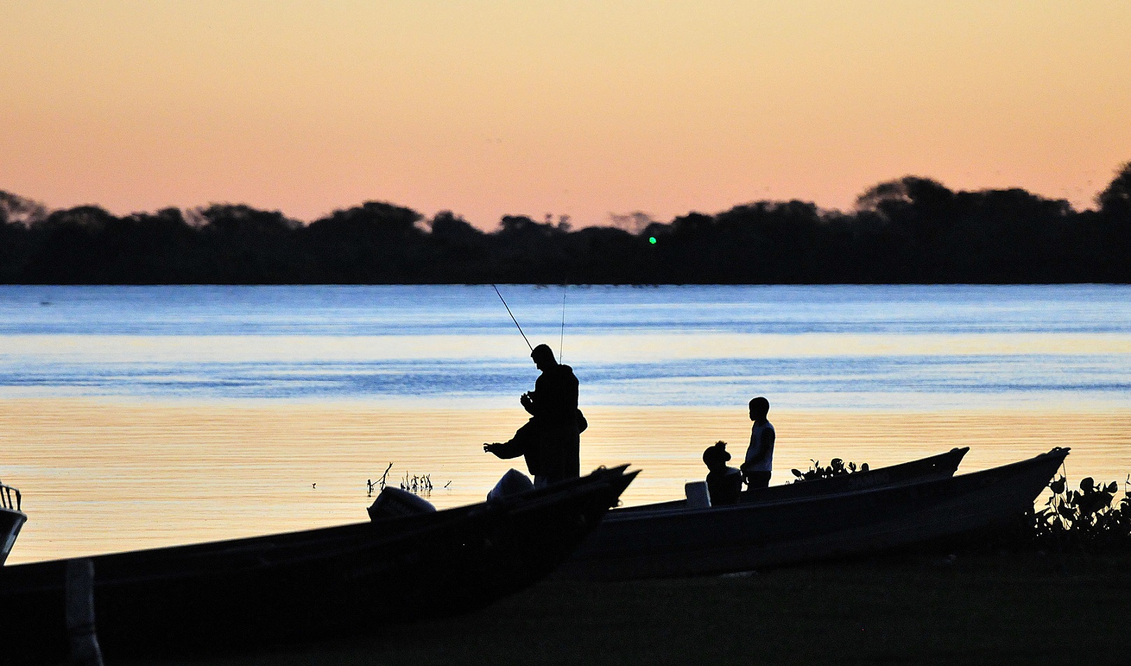 Pesca no Pantanal. Foto: Alvaro Rezende/Correio do Estado