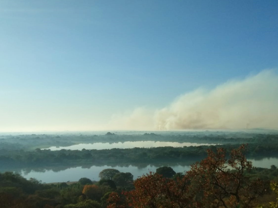 incêndios na serra do amolar, no Pantanal (2020)