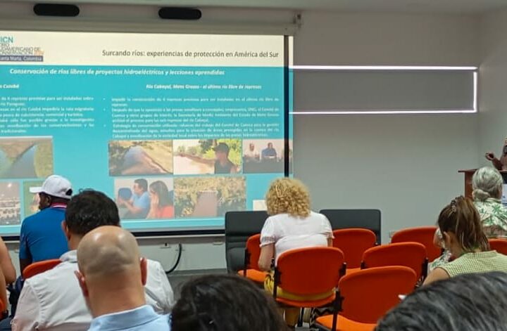 Ecoa defende rios livres no Pantanal em evento internacional de conservação